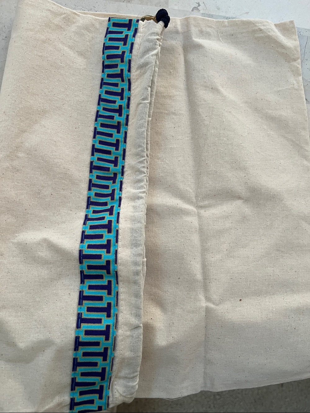 Tori Burch Miller Sandals Size 6.5, Box & Storage Bag - like new! - Picture 8 of 11